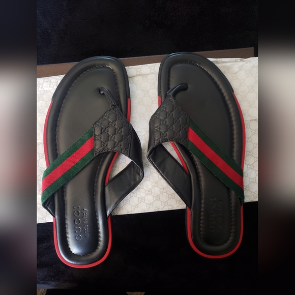 Gucci Leather Sandals